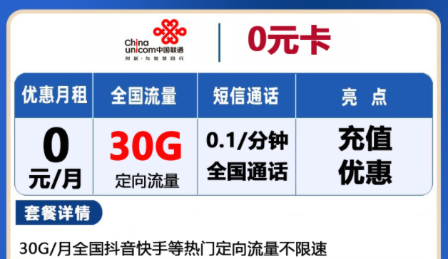 你們心心念念的0元租卡來了 優(yōu)惠期長(zhǎng)達(dá)兩年，快進(jìn)來薅羊毛了