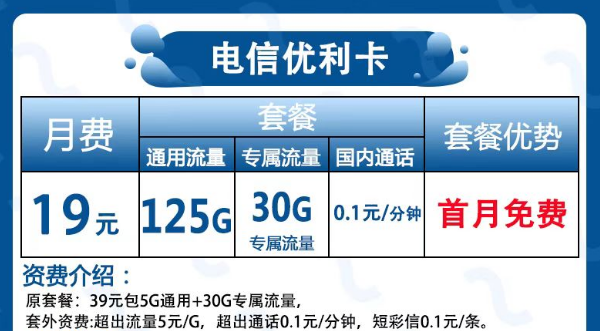 超級好用的電信流量卡套餐|電信優(yōu)利卡、電信桃心卡|均19元100G及以上通用流量|首免