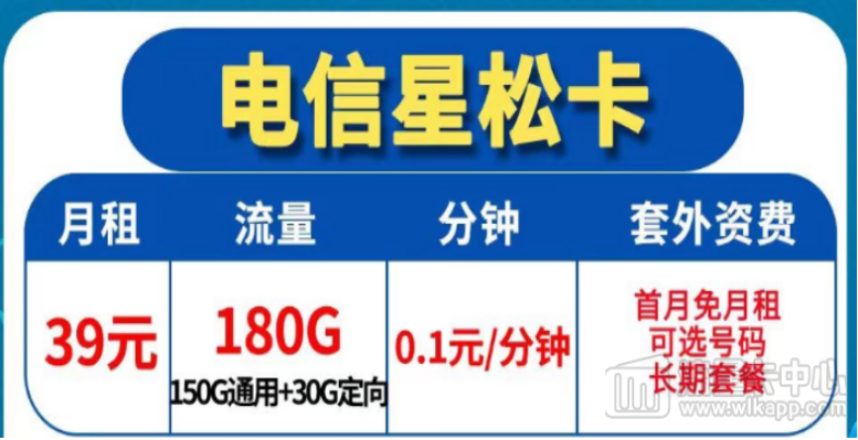 長期優(yōu)秀套餐|電信星松卡+電信奇妙卡|免費領(lǐng)取20年可用??！