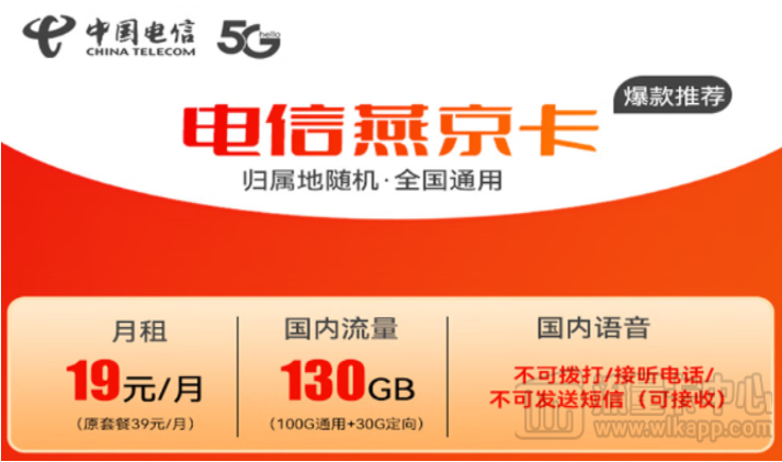 電信流量卡買哪個好？電信燕京卡+電信云冬卡！免費申請！