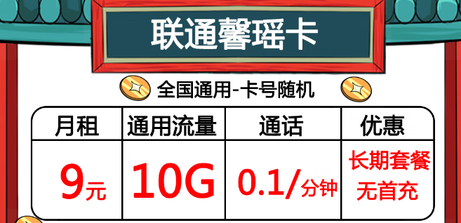 聯(lián)通各資費套餐一覽！你想要的都在這里！